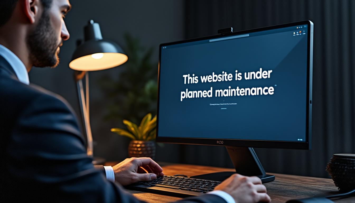 découvrez comment naviguer efficacement pendant la maintenance planifiée de notre site web. ce guide pour l'utilisateur vous fournira toutes les informations nécessaires et des conseils pour optimiser votre expérience.