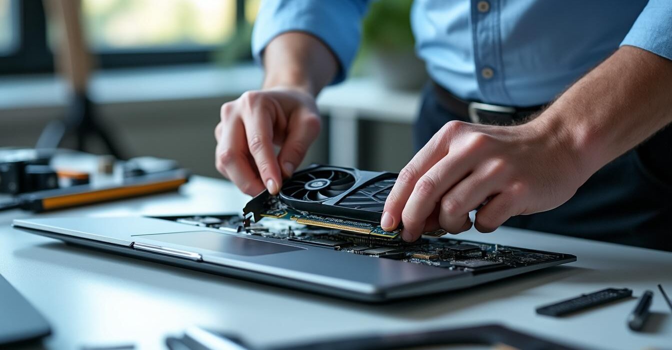 découvrez les étapes essentielles pour changer la carte graphique de votre pc portable asus. ce guide complet vous informera sur les outils nécessaires, les précautions à prendre et les astuces pour réussir cette opération en toute sécurité. améliorez les performances de votre machine facilement !