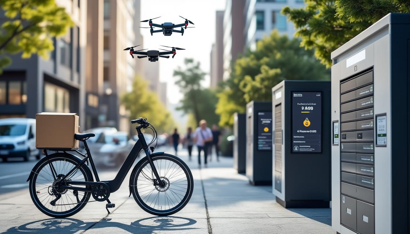 découvrez les dernières innovations technologiques et logistiques qui permettent une livraison du dernier kilomètre propre, efficace et sans émission de pollution en ville.