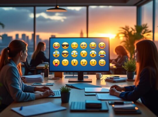découvrez les tendances des emojis en entreprise sur linkedin en 2025 : meilleurs usages, nouvelles pratiques, et conseils pour améliorer la communication professionnelle avec des emojis adaptés.