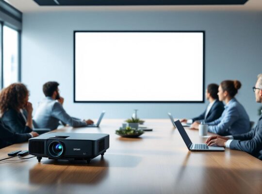 découvrez nos conseils pratiques pour optimiser l'utilisation de votre vidéoprojecteur epson en milieu bureautique et améliorer vos présentations professionnelles.