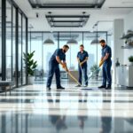 Les entreprises de nettoyage de locaux professionnels améliorent votre environnement de travail