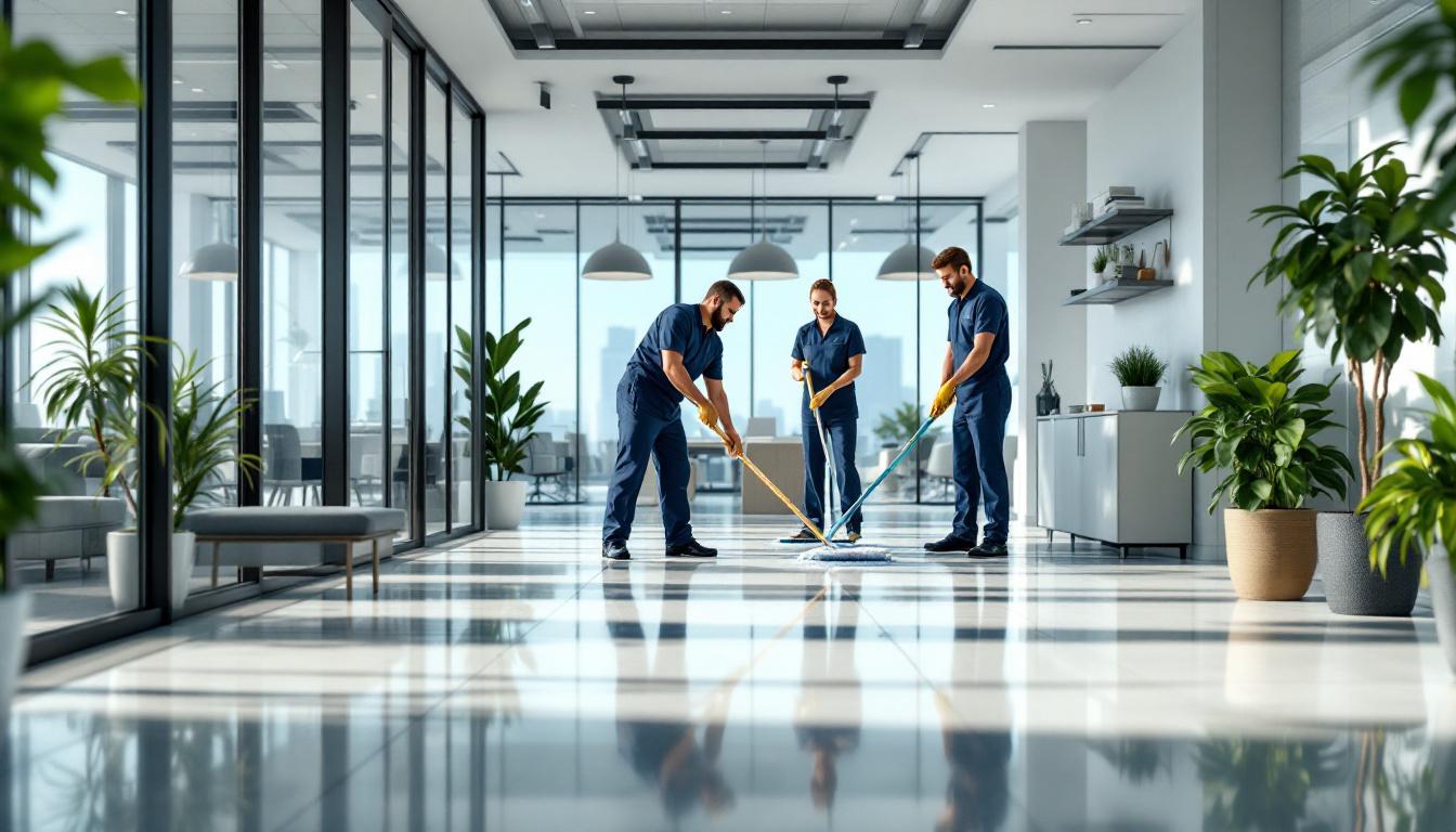 découvrez comment les entreprises de nettoyage de locaux professionnels optimisent votre environnement de travail pour plus de propreté, de santé et de productivité.
