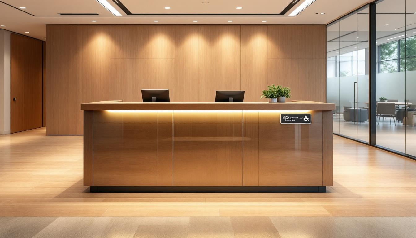 découvrez des solutions innovantes pour aménager une banque d'accueil accessible aux personnes à mobilité réduite (pmr) dans vos bureaux, alliant praticité et inclusivité.