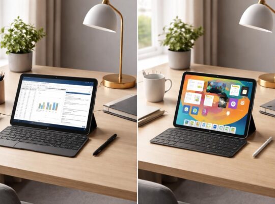 découvrez notre comparaison détaillée entre tablette windows et ipad selon votre usage professionnel pour choisir l'appareil idéal au bureau.