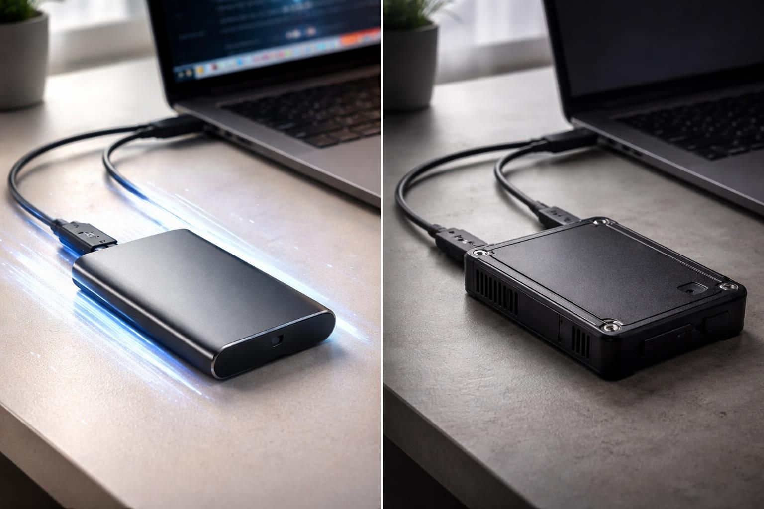 découvrez les avantages des disques ssd externes : rapidité, robustesse, légèreté et performances supérieures comparées aux disques durs traditionnels pour un stockage fiable et efficace.