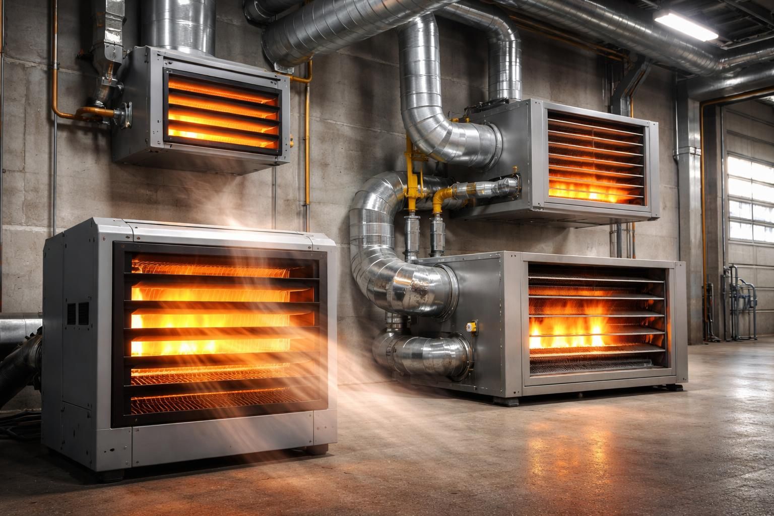 découvrez les différents types de chauffage industriel aérotherme et leurs spécificités pour choisir la solution la plus adaptée à vos besoins professionnels.
