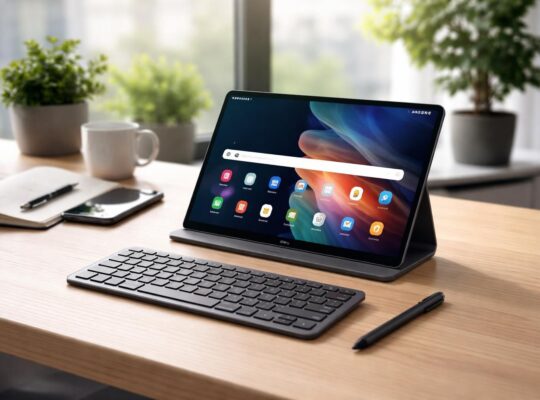 découvrez les accessoires indispensables comme les claviers et stylets pour booster la productivité sur tablette samsung en entreprise. optimisez votre travail mobile avec des outils adaptés.