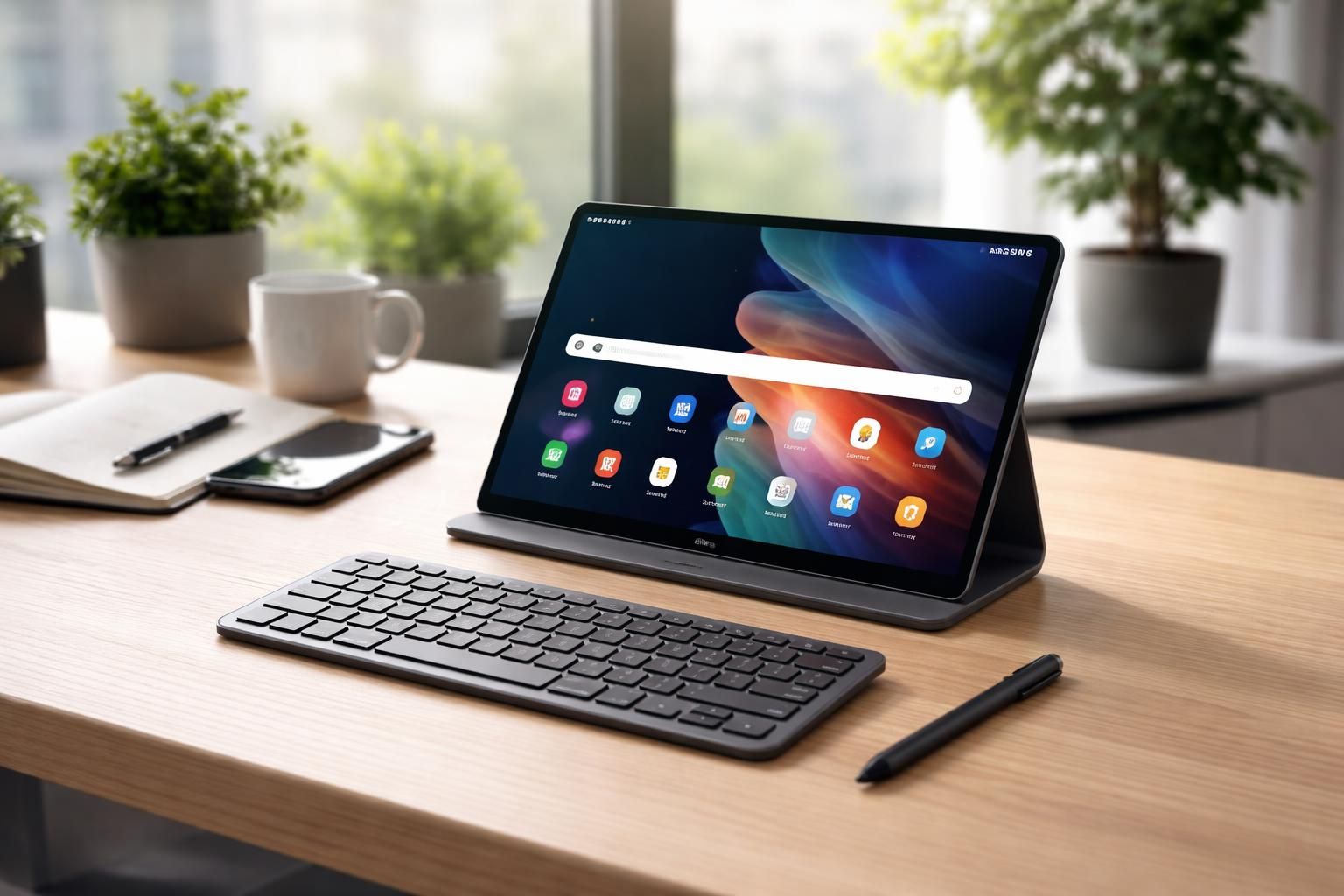 découvrez les accessoires indispensables comme les claviers et stylets pour booster la productivité sur tablette samsung en entreprise. optimisez votre travail mobile avec des outils adaptés.