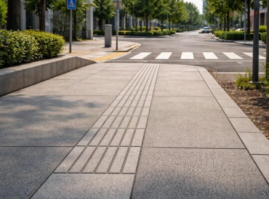 découvrez les normes essentielles pour une installation réussie de bandes de guidage pmr en béton, assurant accessibilité et sécurité pour tous.