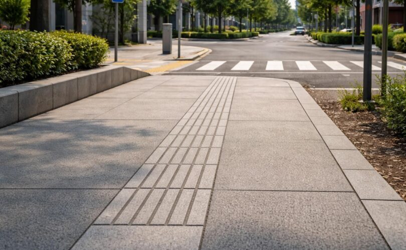 découvrez les normes essentielles pour une installation réussie de bandes de guidage pmr en béton, assurant accessibilité et sécurité pour tous.