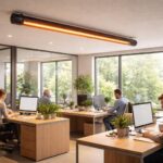 Chauffage de bureaux : tube radiant gaz ou électrique, une solution discrète et efficace