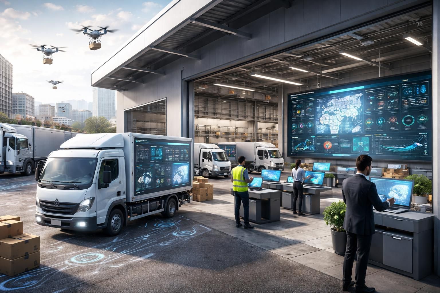 découvrez les principaux défis auxquels les entreprises de transport font face dans leur transformation digitale et comment elles s'adaptent à la digitalisation pour rester compétitives.
