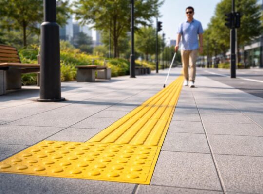 découvrez tout ce qu'il faut savoir sur la bande de guidage pmr, y compris la réglementation et les normes en vigueur pour garantir l'accessibilité et la sécurité des personnes à mobilité réduite.
