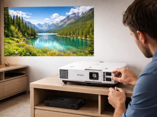 découvrez comment utiliser la fonction lens shift des vidéoprojecteurs epson pour installer facilement votre appareil sans déformation d’image, assurant une projection parfaite et un affichage net.