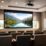 Lumière ambiante : rendre un écran de projection lisible même de jour