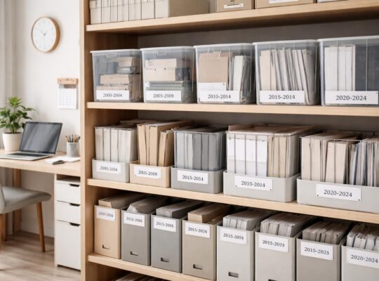 apprenez à organiser votre stockage de manière efficace en classant vos documents et fichiers par ordre chronologique pour un accès rapide et simplifié.