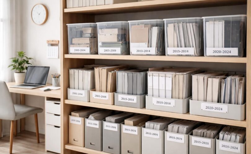 apprenez à organiser votre stockage de manière efficace en classant vos documents et fichiers par ordre chronologique pour un accès rapide et simplifié.