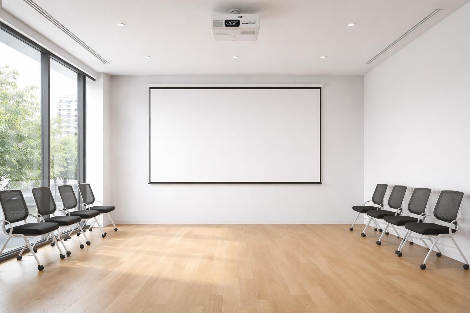 découvrez comment transformer une salle vide en une salle équipée en une journée grâce à un vidéoprojecteur acer performant et facile à installer.