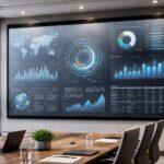 Lisibilité : écran de projection adapté aux datas et schémas techniques